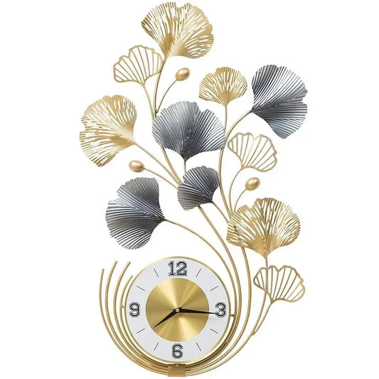 Metal Wall Clock – Artistic Home & Porch Decoration