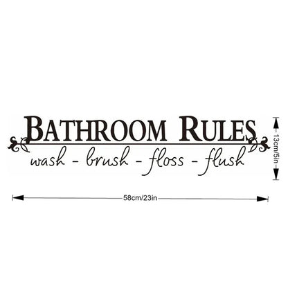 Bubble Shower Wall Decal – Bathroom Door & Mural Sticker Decor
