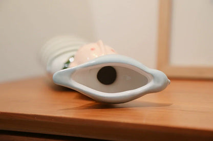 Ceramic Vase Home Decor – Artistic Desktop Sculpture & Flower Arrangement Pot