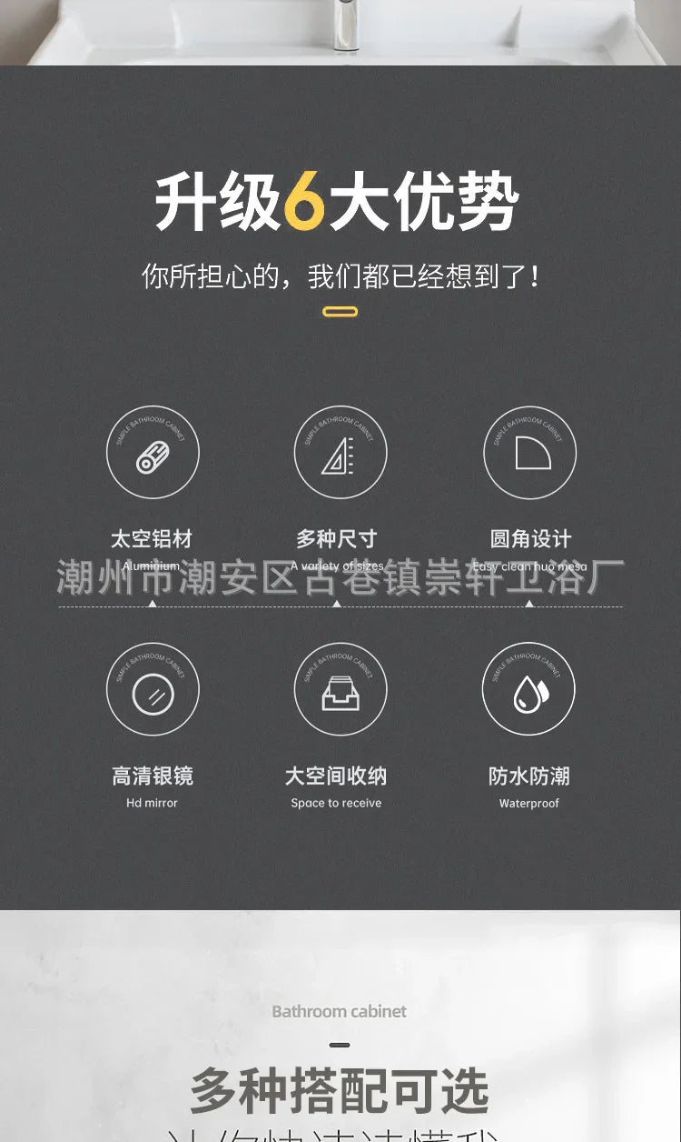 LED Bathroom Mirror Cabinet – Wall-Mounted with Defogger & Adjustable Shelf