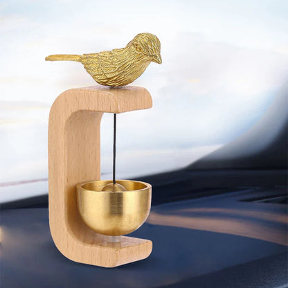 Brass Doorbell Wind Chime – Japanese Wall Art & Home Decor Gift