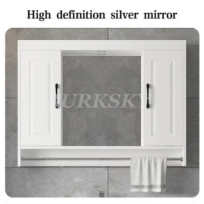 Over-Toilet Wooden Bathroom Cabinet – Space-Saving Storage & Shelves