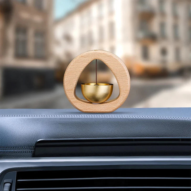 Brass Doorbell Wind Chime – Japanese Wall Art & Home Decor Gift