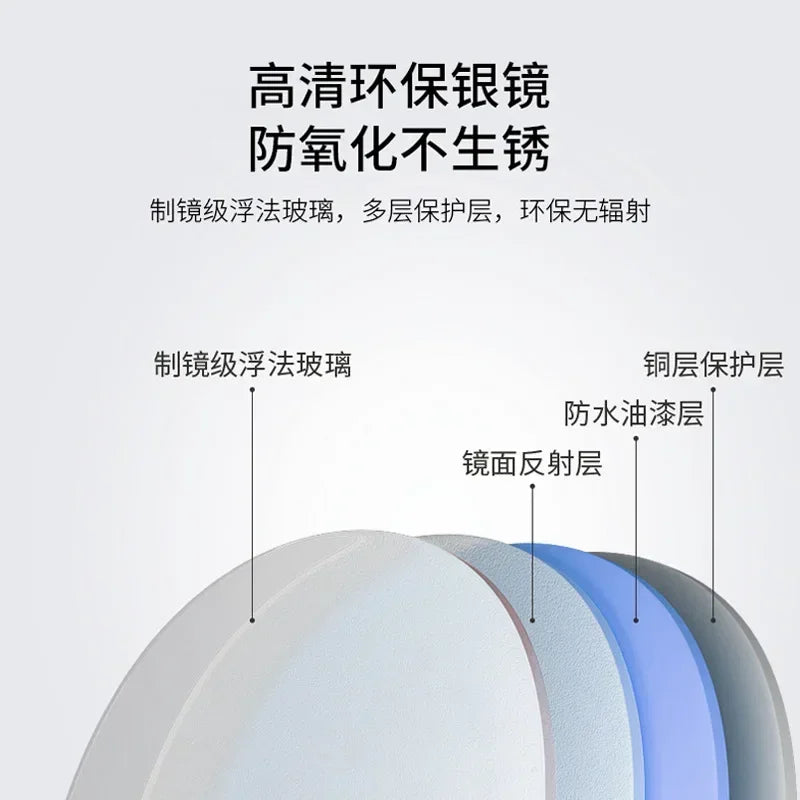 LED Bathroom Mirror Cabinet – Wall-Mounted Vanity with Storage