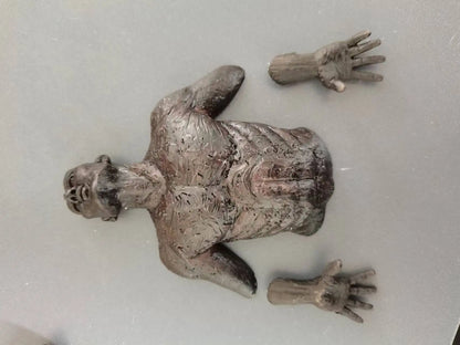 Wall Man Sculpture – Modern Resin Wall Art for Home & Living Room