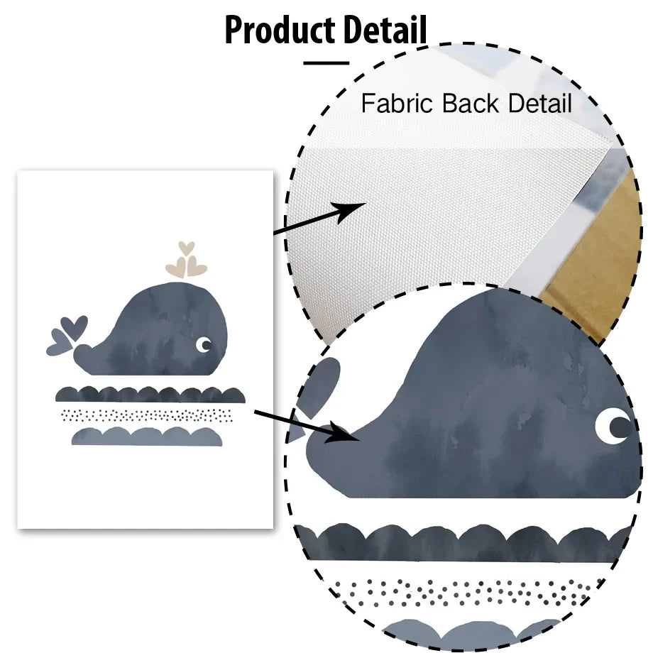 Abstract Girl Book Vase Canvas Art