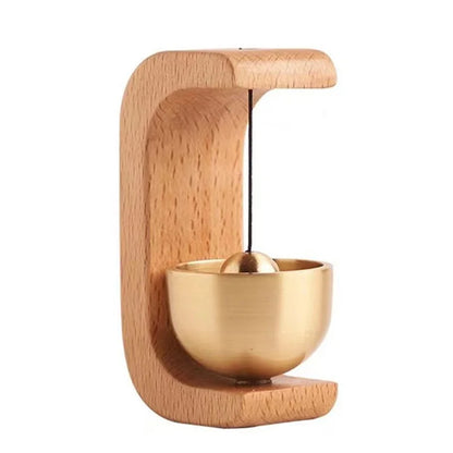 Brass Doorbell Wind Chime – Japanese Wall Art & Home Decor Gift