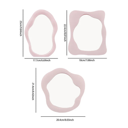 Aesthetic Tabletop Makeup Mirror – Bedroom & Desk Decor