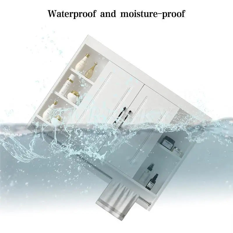 Over-Toilet Wooden Bathroom Cabinet – Space-Saving Storage & Shelves