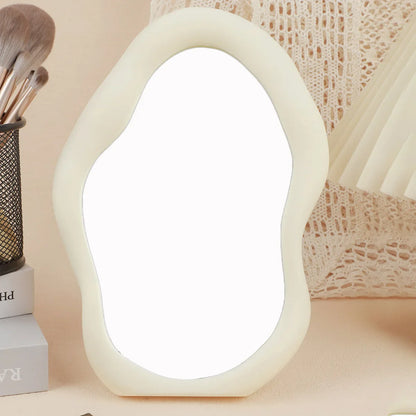 Aesthetic Tabletop Makeup Mirror – Bedroom & Desk Decor