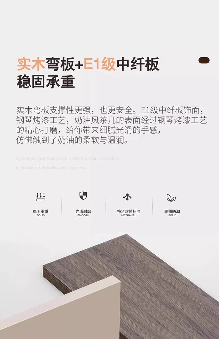 Modern Luxury Round Coffee Table – Minimalist Living Room Furniture