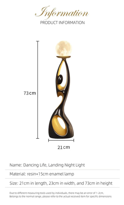 Light Luxury Abstract Resin Sculpture – Home & Housewarming Decor