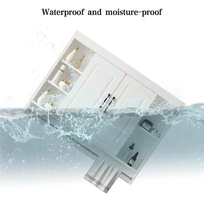 Over-Toilet Wooden Bathroom Cabinet – Space-Saving Storage & Shelves