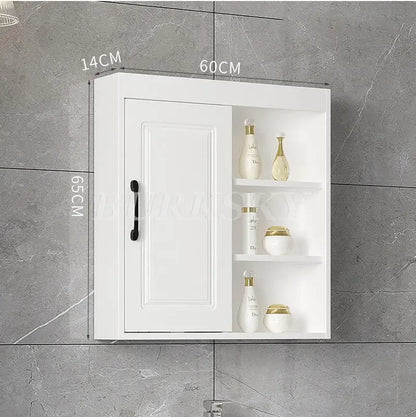 Over-Toilet Wooden Bathroom Cabinet – Space-Saving Storage & Shelves