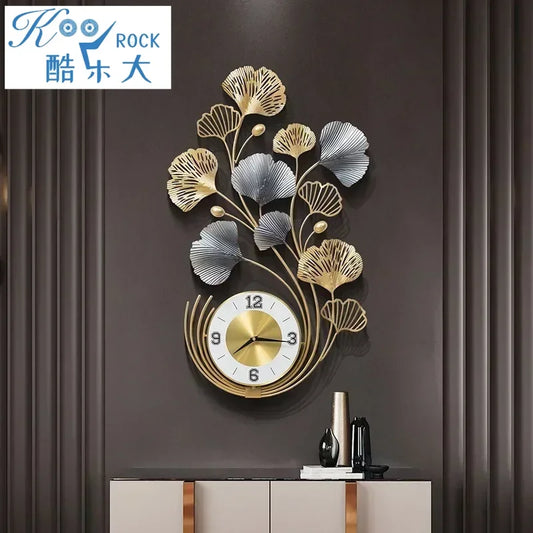 Metal Wall Clock – Artistic Home & Porch Decoration