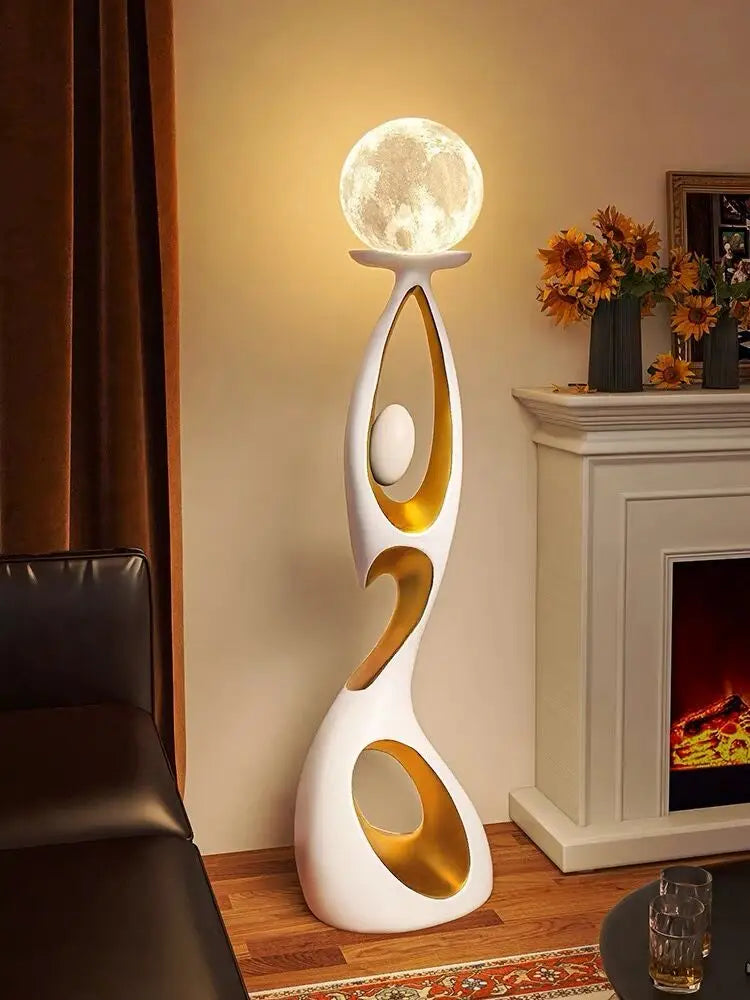 Light Luxury Abstract Resin Sculpture – Home & Housewarming Decor