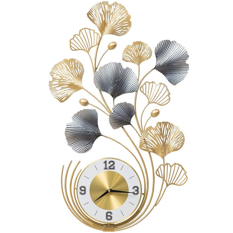 Metal Wall Clock – Artistic Home & Porch Decoration