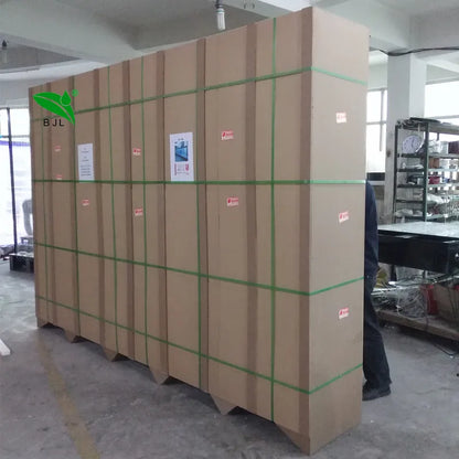 Custom Indoor Glass Water Fountain – Wall Partition Home Decor