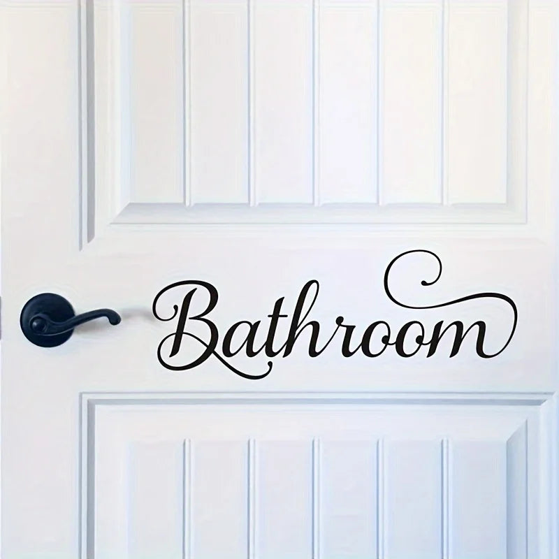 Minimalist Modern Metal Bathroom Wall Decor – Gift Ready