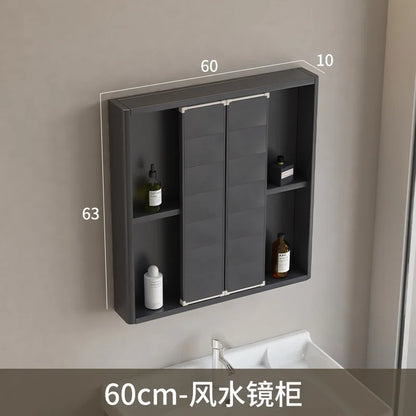 LED Bathroom Mirror Cabinet – Wall-Mounted with Defogger & Adjustable Shelf