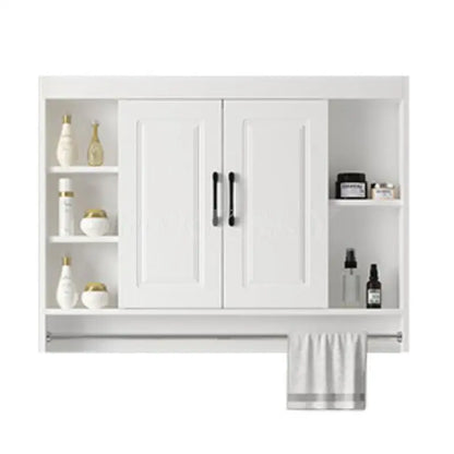 Over-Toilet Wooden Bathroom Cabinet – Space-Saving Storage & Shelves