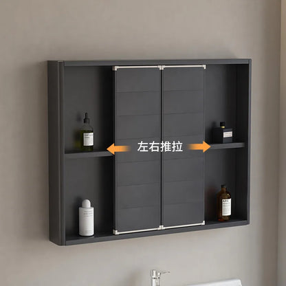 LED Bathroom Mirror Cabinet – Wall-Mounted with Defogger & Adjustable Shelf