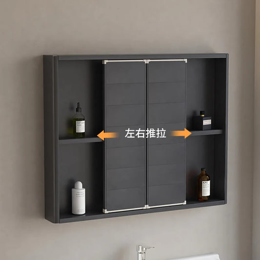 LED Bathroom Mirror Cabinet – Wall-Mounted with Defogger & Adjustable Shelf