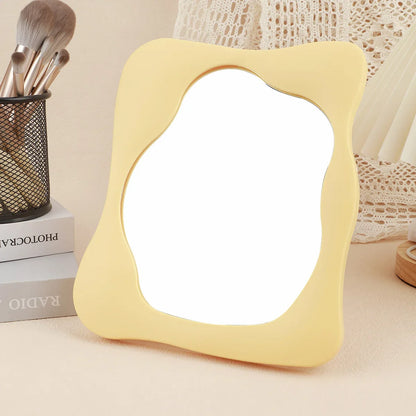 Aesthetic Tabletop Makeup Mirror – Bedroom & Desk Decor