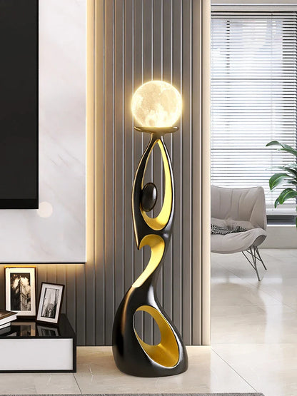 Light Luxury Abstract Resin Sculpture – Home & Housewarming Decor
