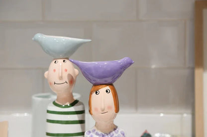 Ceramic Vase Home Decor – Artistic Desktop Sculpture & Flower Arrangement Pot