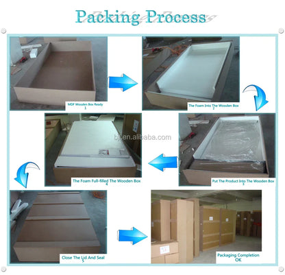 Custom Indoor Glass Water Fountain – Wall Partition Home Decor