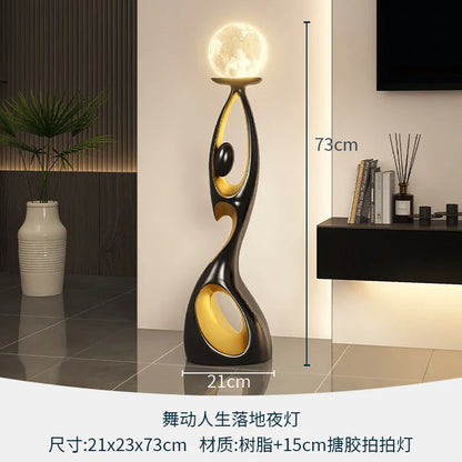Light Luxury Abstract Resin Sculpture – Home & Housewarming Decor