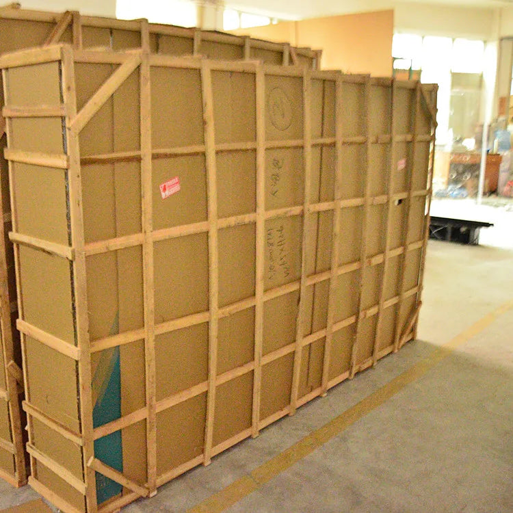 Custom Indoor Glass Water Fountain – Wall Partition Home Decor