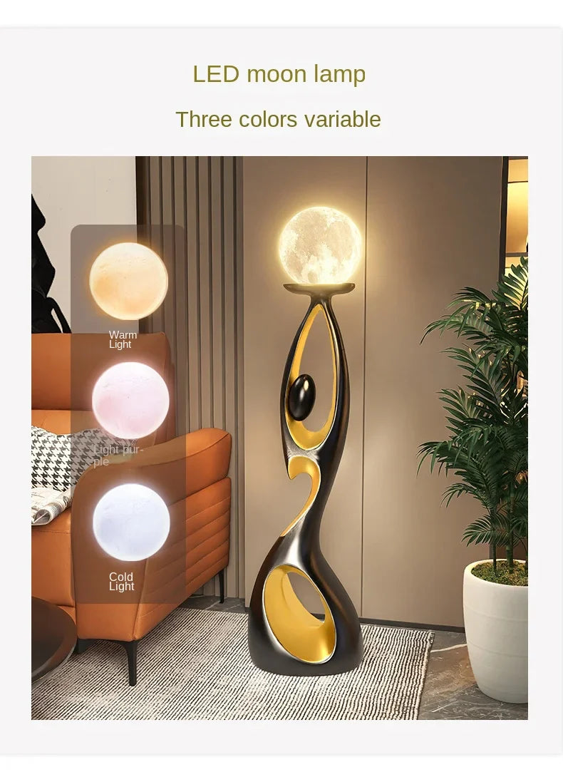 Light Luxury Abstract Resin Sculpture – Home & Housewarming Decor