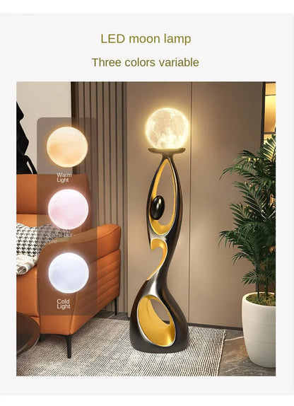 Light Luxury Abstract Resin Sculpture – Home & Housewarming Decor