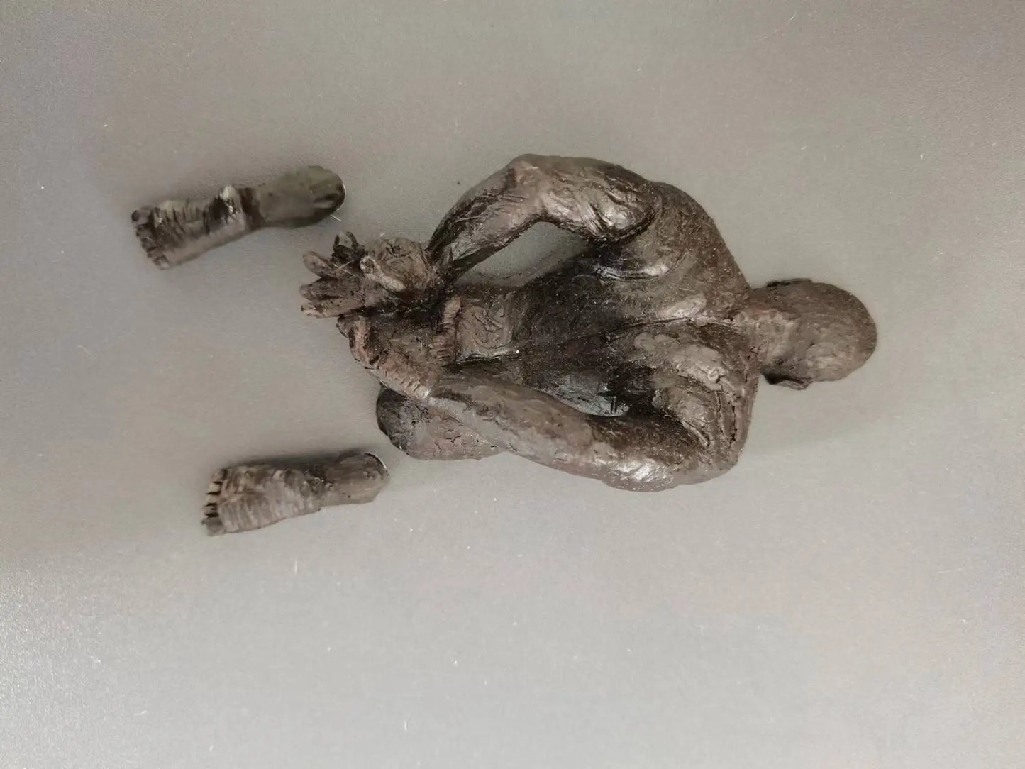 Wall Man Sculpture – Modern Resin Wall Art for Home & Living Room