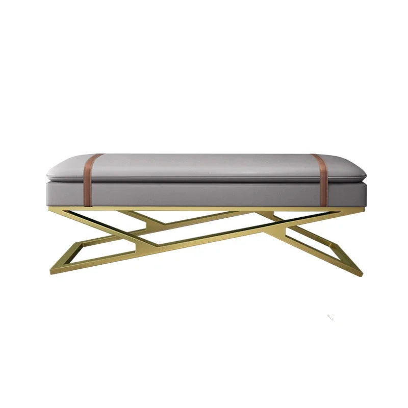 Luxury Nordic Bench – Elegant Makeup Stool & Entryway Seating