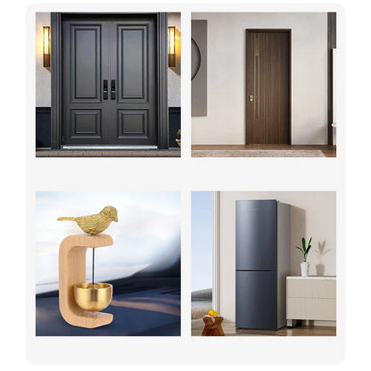 Brass Doorbell Wind Chime – Japanese Wall Art & Home Decor Gift