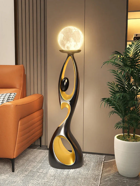 Light Luxury Abstract Resin Sculpture – Home & Housewarming Decor