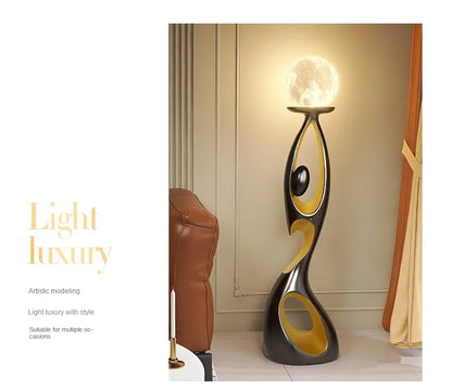 Light Luxury Abstract Resin Sculpture – Home & Housewarming Decor