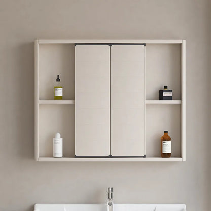 LED Bathroom Mirror Cabinet – Wall-Mounted with Defogger & Adjustable Shelf