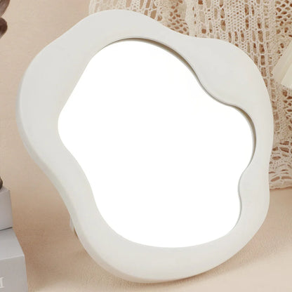 Aesthetic Tabletop Makeup Mirror – Bedroom & Desk Decor
